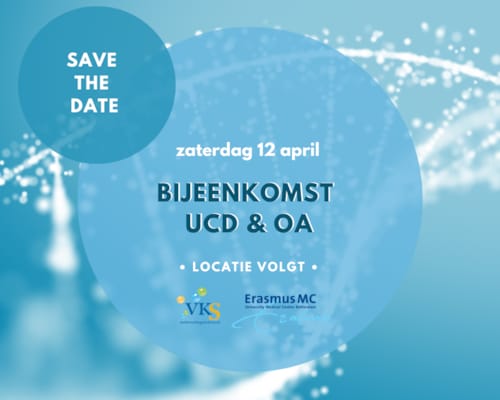 Een save the date voor bijeenkomst UCD/OA